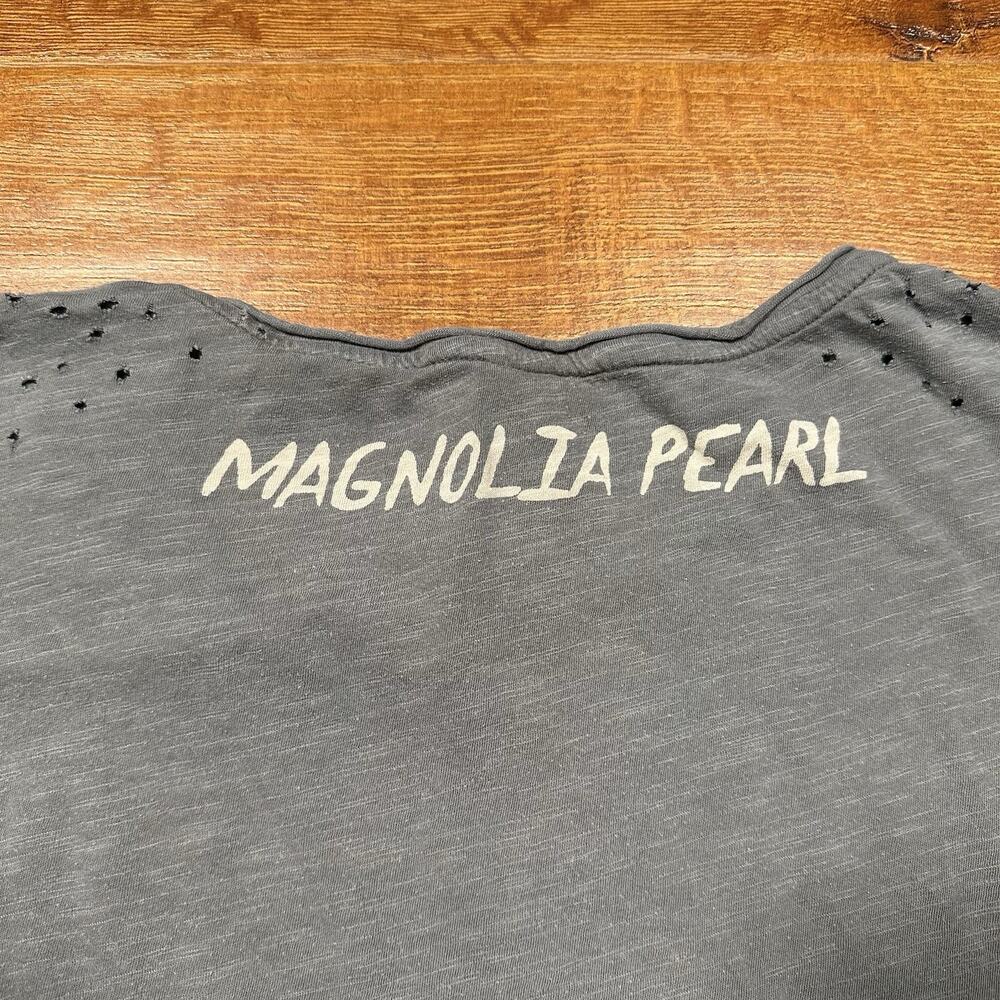 Magnolia Pearl T Shirt Womens OS Gray Tread Lightly Soft Steps Alt Retro Grunge - Picture 4 of 14